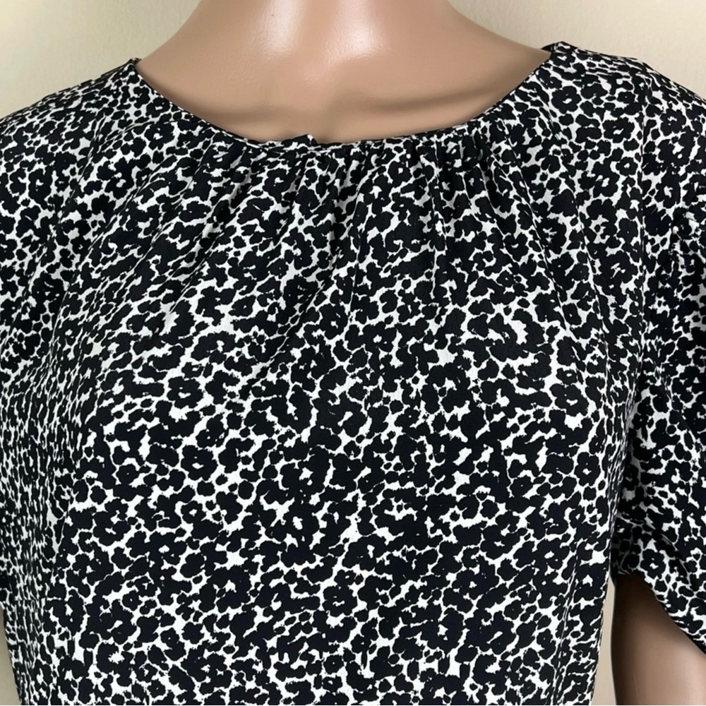 NEW TOPSHOP ANIMAL PRINT RUFFLE MAXI DRESS - Picture 4 of 9